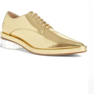 Simone Rocha Gold Brogue